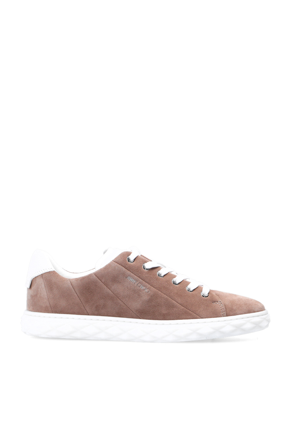 Jimmy choo nubuck discount striped suede sneakers